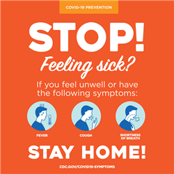Covid-19 Stay Home Poster